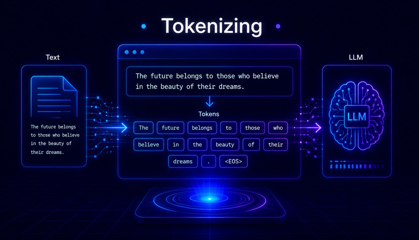 Tokenizing (Tokenization)